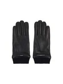 Calvin Klein Men's Winter Warm Gloves Black - Black - View 1