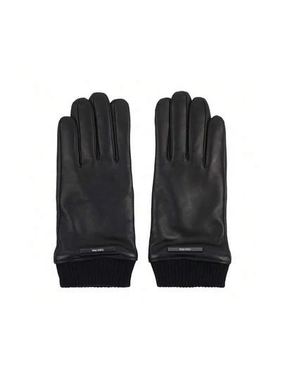 Calvin Klein Men's Winter Warm Gloves Black