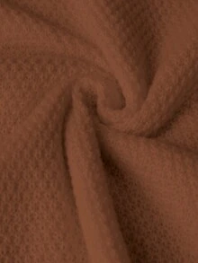 LanaWest Áo len chui đầu tay dài cổ tròn đính đá thủ công thời trang thu đông mới cho nữ, kiểu dáng phương Tây, đa năng, thoải mái - Rỉ Nâu - Xem 7