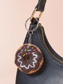 Cute Felt Keychain Set, Adorable Animal Bag Charms Car Accessories Decor For Women Girls - Multicolor - View 2