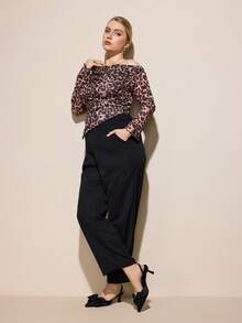 CUCCOO CURVES Women's Pointed Toe Bow Decor Fashion Wide Fit High Heels For Christmas