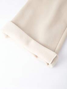 SHEIN ChillGRL 青少年女孩连帽拉链运动衫和高腰保暖衬里裤连体衣