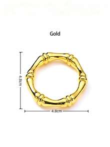 6 piezas/12 piezas Anillos para servilletas nuevos de plata y oro con diversos estilos y series, adecuados para banquetes de hotel, ajuste de mesa y lazos para servilletas. - Multicolor - Ver 2