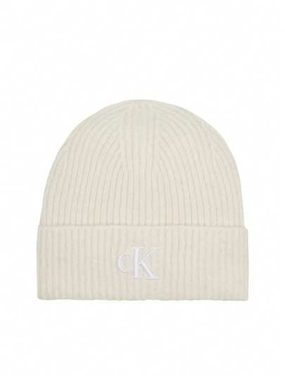 Calvin Klein Women's Knitted Hat Beige