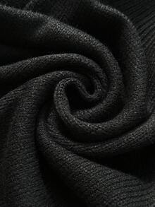 Sparklyn 2pcs Tween Girls Minimalist Knit Cardigan And Pants Set Knit Set Black Knit Set 2 Piece Knit Set Tween Matching Set Knit Girl Knit Set Black Suit For Girls 3 Piece Set Tween