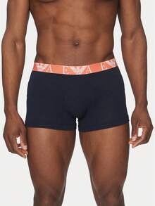 Emporio Armani 3 Pack Men's Boxers - Dark blue - View 3