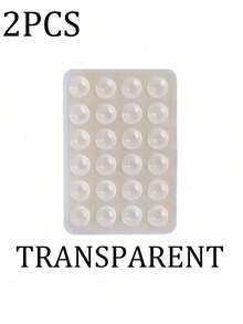 1/2/4/6pcs Silicone Phone Sticky Grip, Non Slip Silicon Adhesive Phone Stand Sticky Phone Case Mount Hands-Free Phone Accessories Holder For Selfies And Videos,Multifunctional Phone Accessory ,Fits All Models Pcs Silicone Single-Sided Suction Cup, Self-Adhesive, Multi-Purpose Phone Suction Cup, Can Be Adsorbed On Walls, Desktops, Glass, Serving As Phone Stand, Tablet Expanded Stand, Suitable For Car, Leisure, Office - Multicolor - View 34