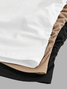 SHEIN 3 pièces/set Débardeur tout-aller pour jeunes filles, tenue polyvalente décontractée et pour le quotidien - Multicolore - Voir 4