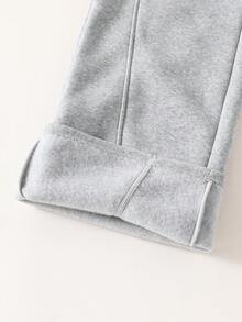 SHEIN ChillGRL Autumn New Teen Girls Loose Casual Sports Basic Versatile Long Pants, Suitable For Daily Commute, Leisure, Vacation, Gathering With Friends, Street Photography