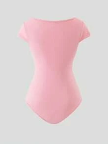 Sparklyn Teen Children's Three Pieces Stretchy One-Piece Swimsuit Set For Girls, Versatile In Color (Pink, White, Black), Suitable For All Seasons (Spring, Summer, Autumn), Comfortable Clothing For Children. - Multicolor - View 4