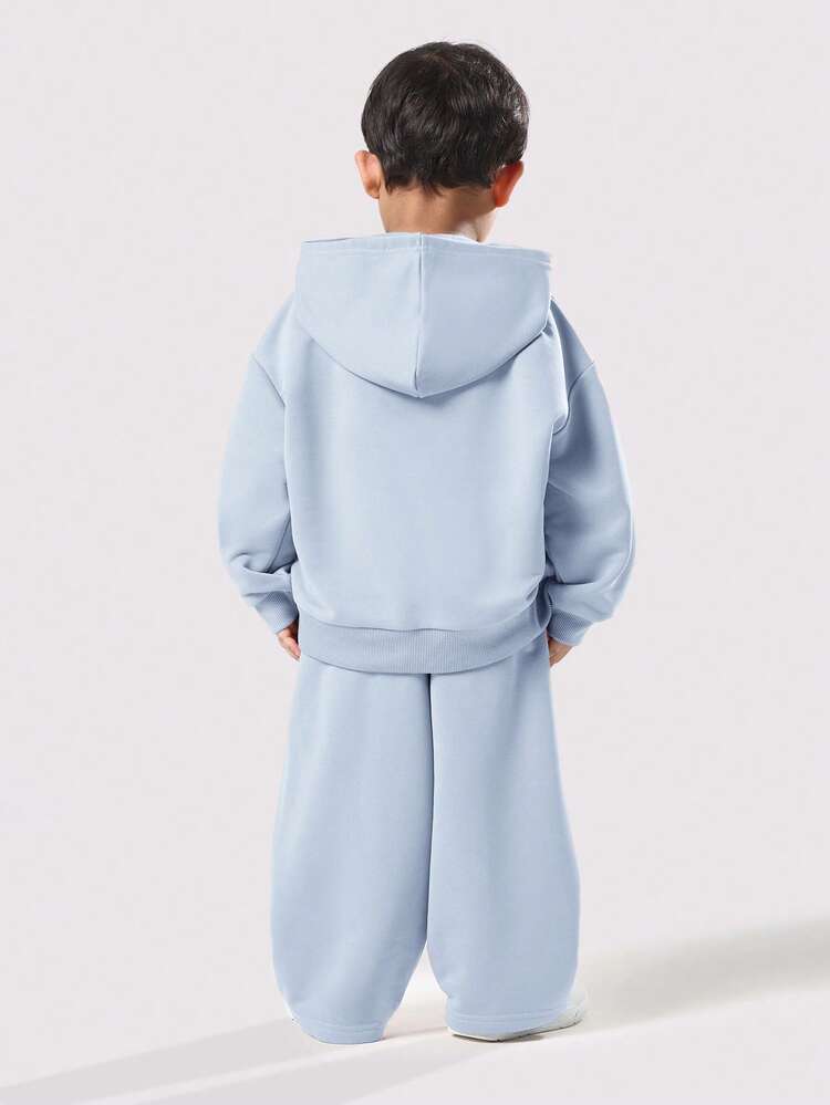 Hooded Sweatshirt With Jogger Pants Set