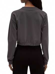 Calvin Klein Women's Sweatshirt Grey - Grey - View 2