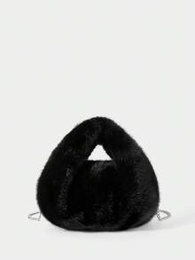 SHECARRY Túi xách nữ, Túi xách quai trên, Họa tiết động vật, Thời trang, Thanh lịch, Đơn giản, Cá nhân hóa, Đa năng, Cổ điển, Đi làm, Văn phòng, Hẹn hò, Hàng ngày, Mua sắm, Trà chiều, Mùa thu và mùa đông - màu đen - Xem 3