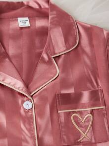 Bộ 3 áo khoác cardigan tay ngắn họa tiết dưa hấu, quần short và quần dài mặc ở nhà cho bé gái - Nhiều màu - Xem 5