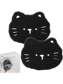 Pet Hair Remover Washing Machine Reusable Pet-Hair Catcher Lint Remover Balls Set Cute Dog Cat Hair Collector Lint Fluff Catcher For Removing Washing Machine Clothes Cleaning Tool - Black - View 9
