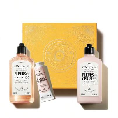 L'Occitane Fleurs De Cerisier Body Care Gift Set