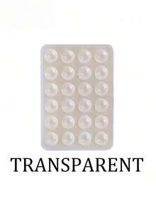 1/2/4/6pcs Silicone Phone Sticky Grip, Non Slip Silicon Adhesive Phone Stand Sticky Phone Case Mount Hands-Free Phone Accessories Holder For Selfies And Videos,Multifunctional Phone Accessory ,Fits All Models Pcs Silicone Single-Sided Suction Cup, Self-Adhesive, Multi-Purpose Phone Suction Cup, Can Be Adsorbed On Walls, Desktops, Glass, Serving As Phone Stand, Tablet Expanded Stand, Suitable For Car, Leisure, Office - Multicolor - View 17