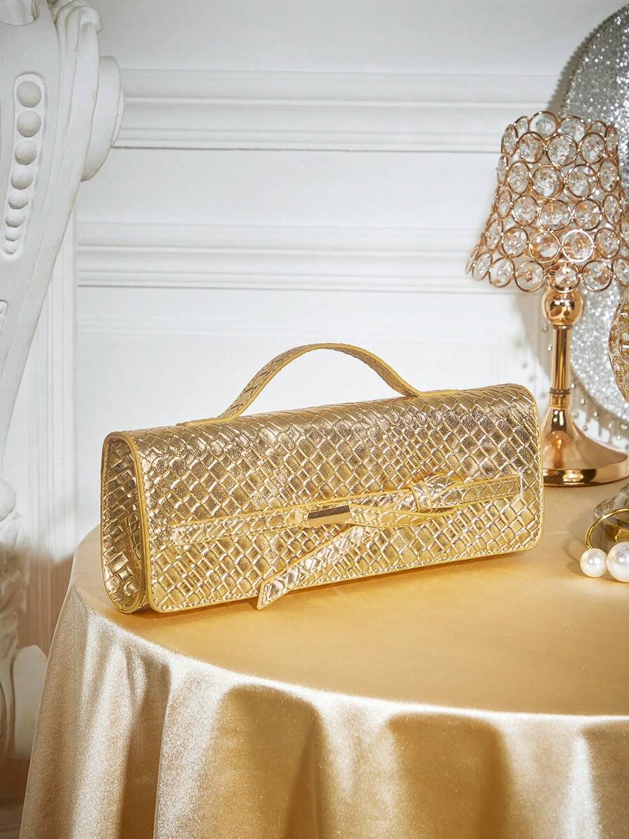 SHECARRY Women Solid Color Simple Tote Bag, Casual Daily Use Handbag,New Years