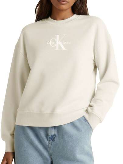 Calvin Klein Women's Sweatshirt Beige