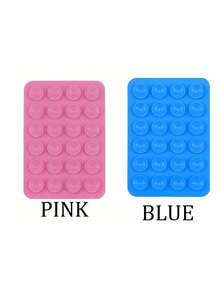 1/2/4/6pcs Silicone Phone Sticky Grip, Non Slip Silicon Adhesive Phone Stand Sticky Phone Case Mount Hands-Free Phone Accessories Holder For Selfies And Videos,Multifunctional Phone Accessory ,Fits All Models Pcs Silicone Single-Sided Suction Cup, Self-Adhesive, Multi-Purpose Phone Suction Cup, Can Be Adsorbed On Walls, Desktops, Glass, Serving As Phone Stand, Tablet Expanded Stand, Suitable For Car, Leisure, Office - Multicolor - View 32