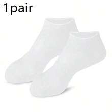 2 cái/4 cái/6 cái - Tất silicon giữ ẩm, tất thấm hút đàn hồi cao, tất lô hội tái sử dụng, tất spa qua đêm, tất gót gel chống trượt cho nam nữ da khô, bàn chân khô, da thô ráp, chăm sóc chân tại nhà - Nhiều màu - Xem 12