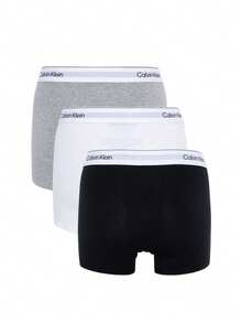 Calvin Klein 3 Pack Men's Boxer Briefs - Black, White, Grey - View 2