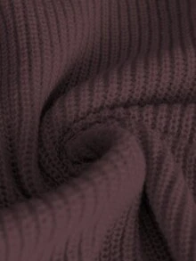 GlowEve CURVE Áo len cardigan dệt kim màu trơn trang trí nút kim loại cỡ lớn cho nữ, thường ngày đa năng, thích hợp mặc vào dịp Giáng sinh, Halloween, trở lại trường, đi nghỉ, công sở - Màu Đỏ Sâu - Xem 7