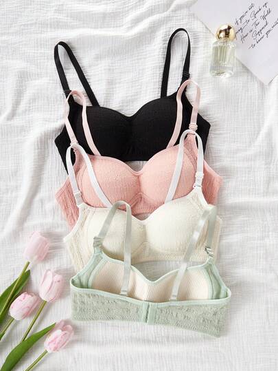 Sujetadores delgados para adolescentes, sujetadores deportivos cómodos para estudiantes y niñas jóvenes