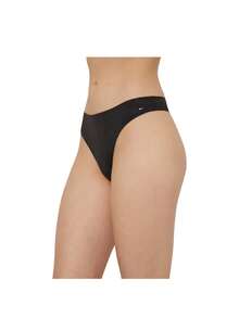 Tommy Hilfiger Women's Thong - Black - View 2