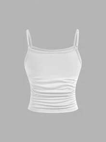 SHEIN 3 pièces/set Débardeur tout-aller pour jeunes filles, tenue polyvalente décontractée et pour le quotidien - Multicolore - Voir 10