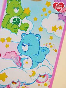 Care Bears X POKOJA LAND Cute Bears Printed Phone Case, Colorful Cloud Star Pattern Protective Cover, Shockproof Soft TPU Case Compatible With IPhone Series, Cartoon Kawaii Phone Shell Accessory