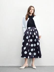 CUCCOO BIZCHIC 女士优雅尖头蝴蝶结镂空细高跟凉鞋，米色PU材质 - 米色 - 查看 6