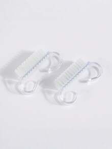 10/50支装小号黑色美甲刷 指甲除尘刷 多功能细节刷 适用于美甲、修脚、化妆、工艺绘画 专业沙龙家用DIY美容工具套装 - 彩色 - 查看 7