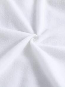 SHEIN Tween Girl Letter Printed Round Neck Fleece Sweatshirt And Sweatpants Set - Purple - View 6