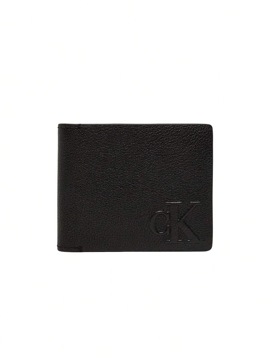 Calvin Klein Men's Leather Wallets Black - Black - View 1