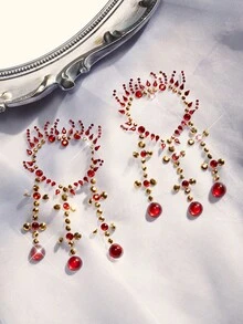 SpicyHot 女士水钻心形乳贴，性感内衣配饰