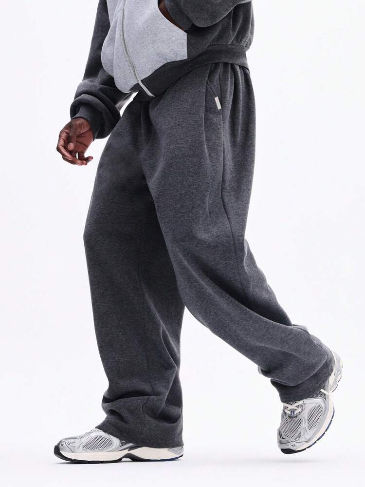 Pantaloni della tuta mélange con tasche laterali