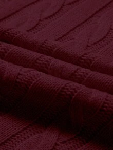 Claim Dot Men's Casual Versatile Solid Color Knit Vest