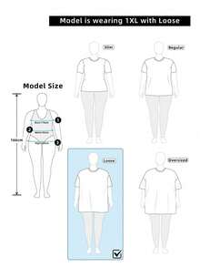 NU&NOW 女士休闲宽松纯色长袖加大码T恤 - 紫色 - 查看 8