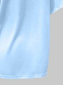 SHEIN ChillGRL 粉色运动风格平纹针织短袖T恤，适合青少年女孩，女孩夏季运动衫