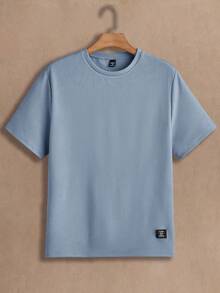 HIMLAND Áo thun nam cổ tròn tay ngắn họa tiết chữ đơn giản - Nhiều màu - Xem 10