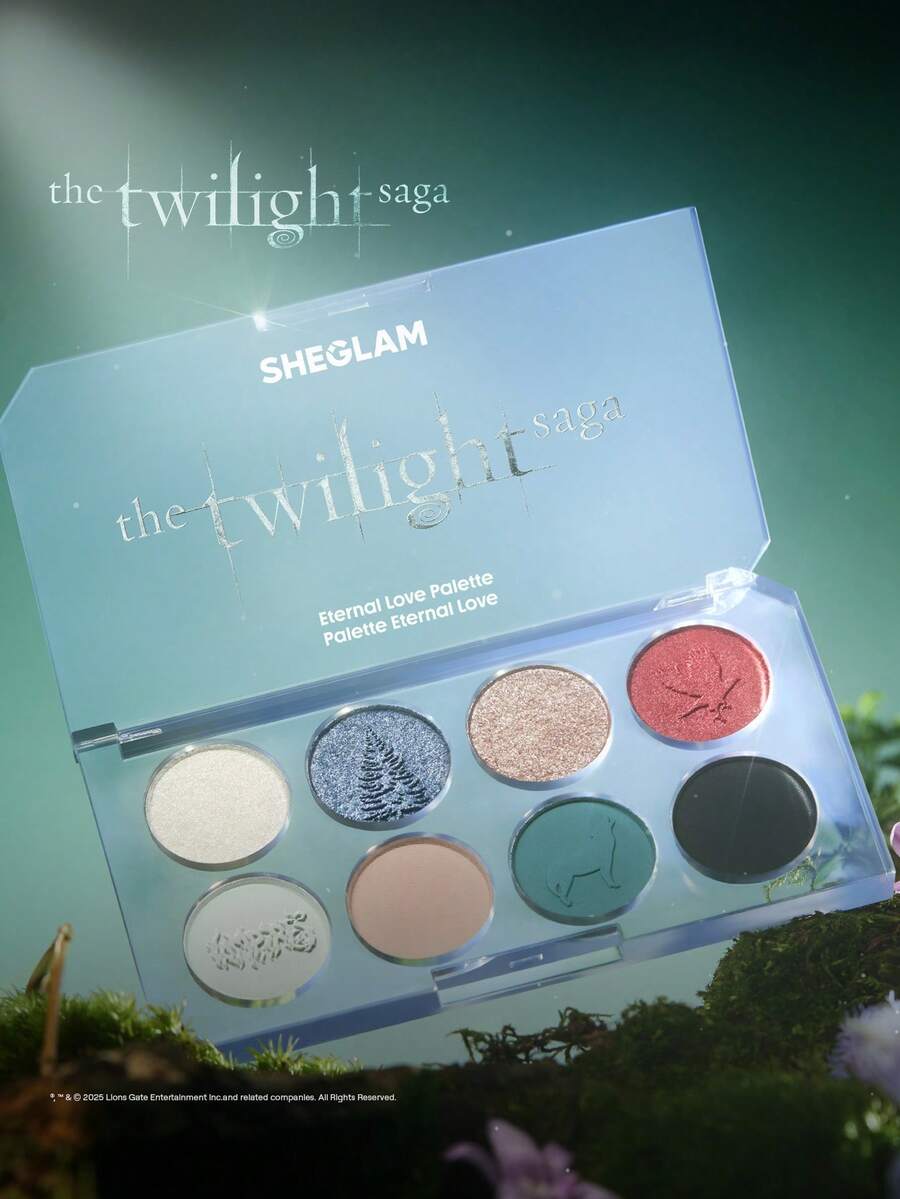 The Twilight Saga X SHEGLAM Eternal Love 眼影盤 品牌 美容 化妝 化妝品 適合女性與女孩 完美搭配夏季春季 Y2K 時尚 流行 生日 母親節禮物 假期 派對準備就緒 最佳顏色 - 彩色 - 查看 1