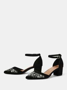 CUCCOO HITCHD Women's Buckle Design Casual Versatile Flat Shoes - Black - View 9