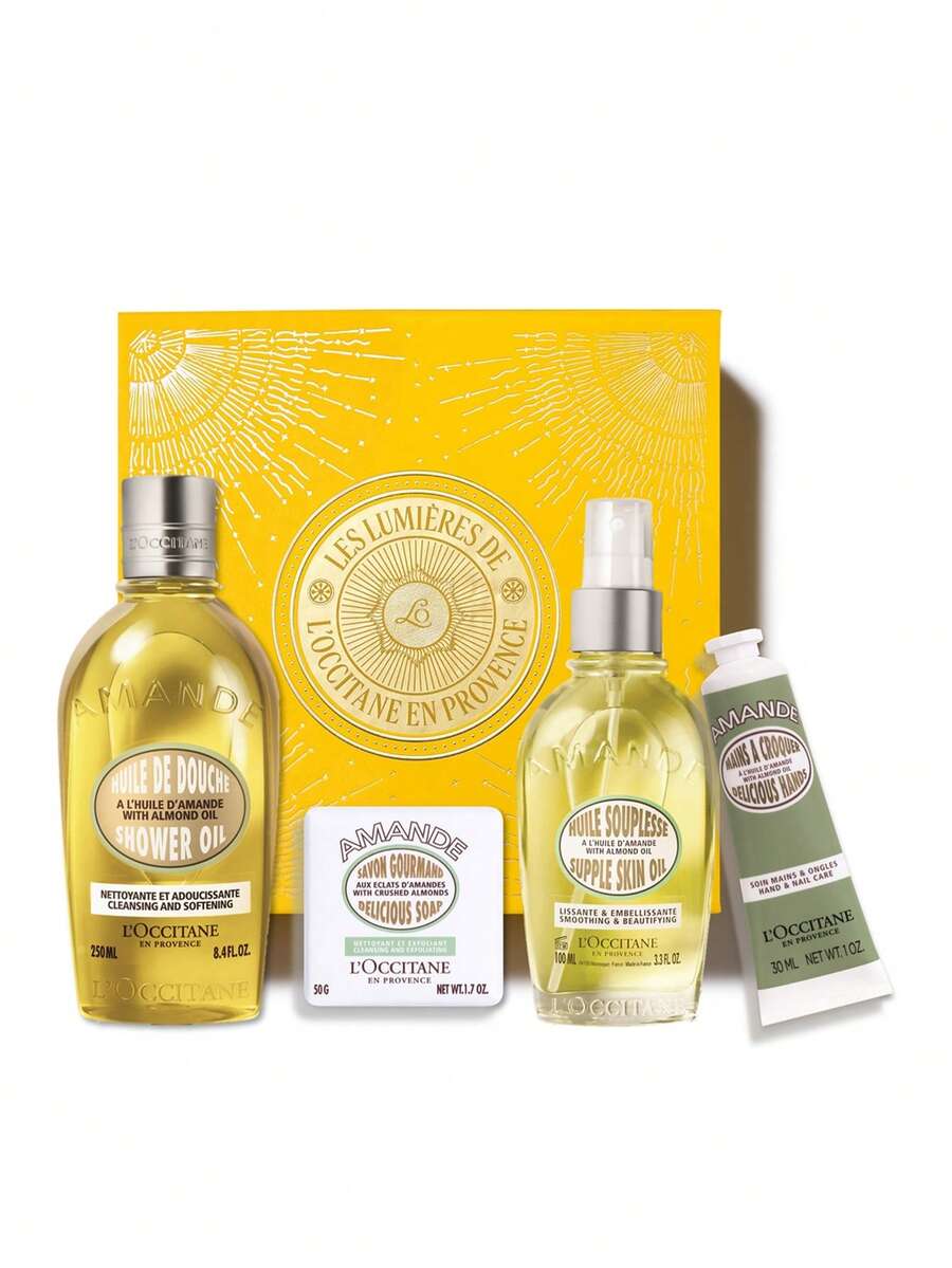 L'Occitane Amande Body Care Gift Set - Yellow - View 1