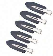 20个防滑无痕刘海夹，小巧便携分区发夹，专业沙龙及家用美发梳，女士美发配件，美发工具，美容配件，卷发配件 - 彩色 - 查看 25