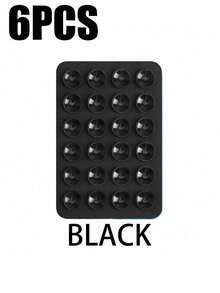 1/2/4/6pcs Silicone Phone Sticky Grip, Non Slip Silicon Adhesive Phone Stand Sticky Phone Case Mount Hands-Free Phone Accessories Holder For Selfies And Videos,Multifunctional Phone Accessory ,Fits All Models Pcs Silicone Single-Sided Suction Cup, Self-Adhesive, Multi-Purpose Phone Suction Cup, Can Be Adsorbed On Walls, Desktops, Glass, Serving As Phone Stand, Tablet Expanded Stand, Suitable For Car, Leisure, Office - Multicolor - View 22