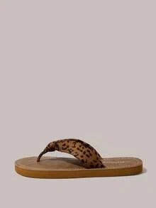 Styleloop Women's Bohemian Style Western Music Festival Flip Flops, Suitable For Party, Beach, Vacation