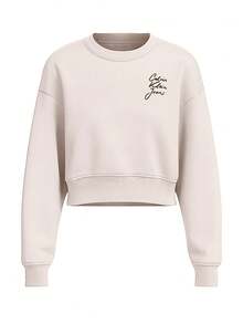 Calvin Klein Women's Sweatshirt Beige - Cream - View 5