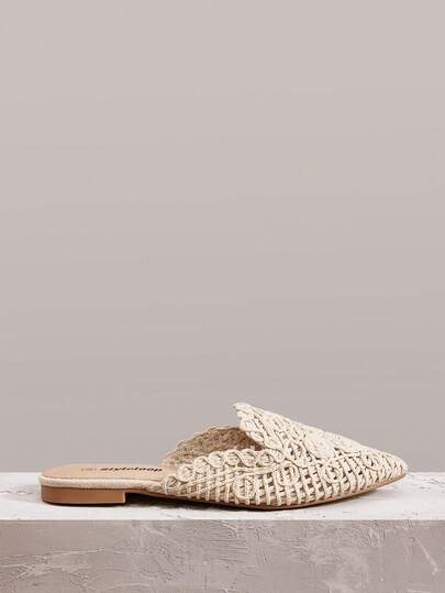 Styleloop נעליים שטוחות לנשים, בוהו, רטרו אמריקאי, בוהמי, סגנון מערבי, מתאים לחופשה, פסטיבל מוזיקה, מסיבה