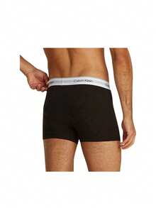 Calvin Klein 3 Pack Men's Boxer Briefs - Black, White, Grey - View 4